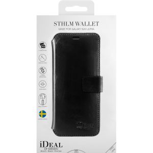 iDeal of Sweden STHLM Wallet Samsung Galaxy S20 Ultra - Zwart