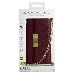 iDeal of Sweden Kensington Clutch iPhone SE (2022 / 2020) / 8 / 7 / 6(s) - Rood