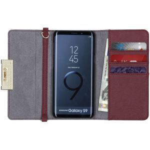 iDeal of Sweden Kensington Clutch Samsung Galaxy S9 - Rood
