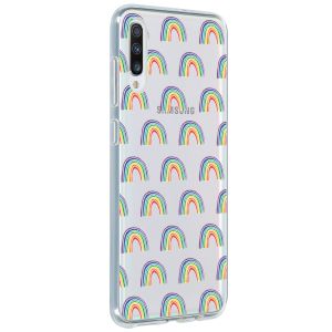 Design Backcover Samsung Galaxy A70 - Rainbow