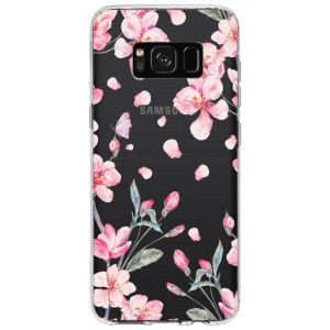 Design Backcover Samsung Galaxy S8 - Bloesem Watercolor