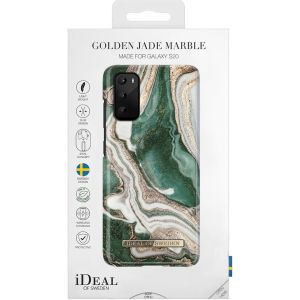 iDeal of Sweden Fashion Backcover Samsung Galaxy S20 - Golden Jade Marble