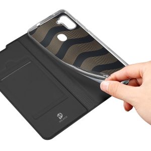 Dux Ducis Slim Softcase Bookcase Samsung Galaxy M11 / A11 - Zwart
