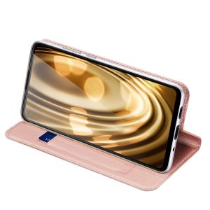 Dux Ducis Slim Softcase Bookcase Galaxy M11 / A11 - Rosé Goud