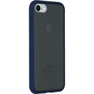 iMoshion Frosted Backcover iPhone SE (2022 / 2020) / 8 / 7 / 6(s) - Blauw