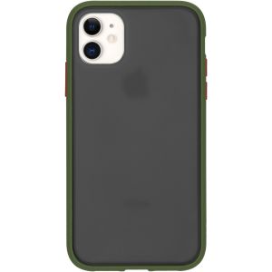 iMoshion Frosted Backcover iPhone 11 - Groen