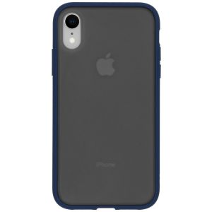 iMoshion Frosted Backcover iPhone Xr - Blauw