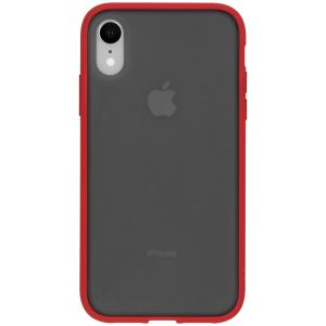 iMoshion Frosted Backcover iPhone Xr - Rood