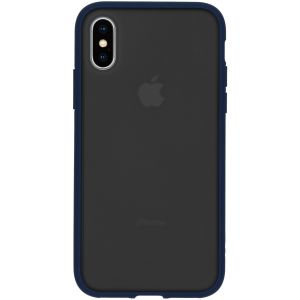 iMoshion Frosted Backcover iPhone X / Xs - Blauw