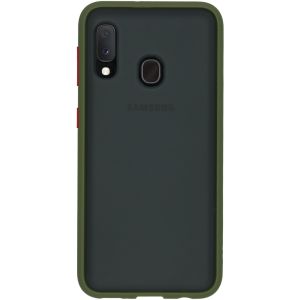 iMoshion Frosted Backcover Samsung Galaxy A20e - Groen