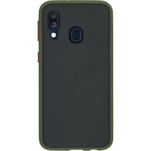 iMoshion Frosted Backcover Samsung Galaxy A40 - Groen