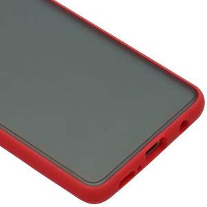 iMoshion Frosted Backcover Samsung Galaxy S10 - Rood