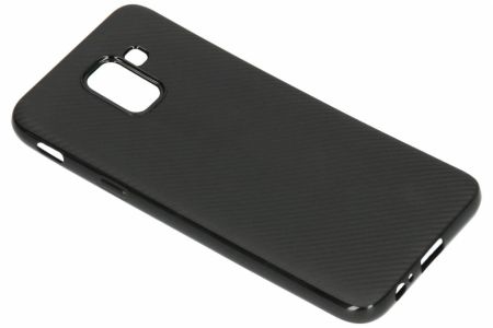 Carbon Softcase Backcover Samsung Galaxy J6