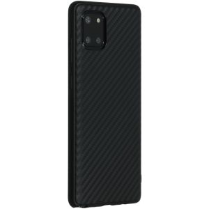 Carbon Softcase Backcover Samsung Galaxy Note 10 Lite