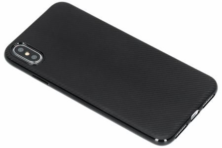 Carbon Softcase Backcover iPhone Xs Max