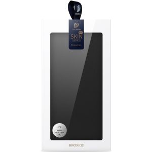 Dux Ducis Slim Softcase Bookcase OnePlus Nord N10 5G - Zwart