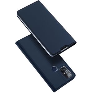 Dux Ducis Slim Softcase Bookcase OnePlus Nord N10 5G - Donkerblauw