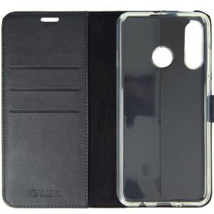 Valenta Leather Bookcase Huawei P30 Lite - Zwart
