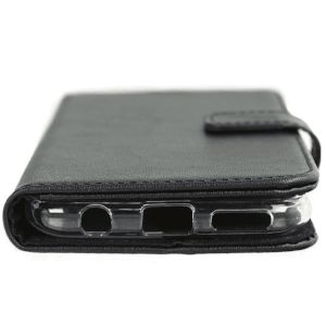 Valenta Leather Bookcase Samsung Galaxy A70 - Zwart