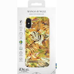 iDeal of Sweden Fashion Backcover iPhone X / Xs - Mango Jungle