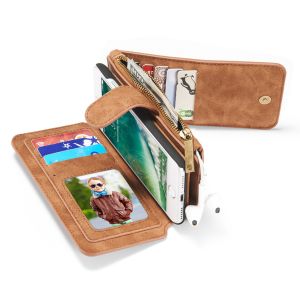 CaseMe Luxe 2 in 1 Portemonnee Bookcase iPhone SE (2022 / 2020) / 8 / 7