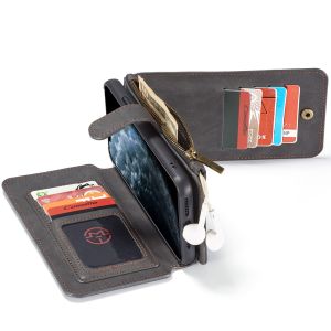 CaseMe Luxe 2 in 1 Portemonnee Bookcase iPhone 11 Pro - Zwart