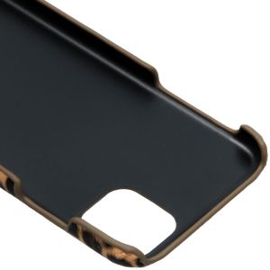 Luipaard Design Backcover iPhone 11 - Bruin