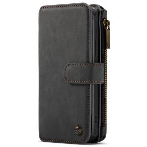 CaseMe Luxe 2 in 1 Portemonnee Bookcase iPhone 12 Mini - Zwart