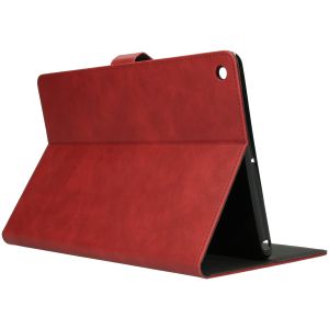 iMoshion Luxe Tablethoes iPad 7 (2019) / iPad 8 (2020) / iPad 9 (2021) 10.2 inch - Rood