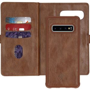 iMoshion 2-in-1 Wallet Bookcase Samsung Galaxy S10 - Bruin