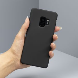 Effen Backcover Huawei Y6 (2019) - Zwart