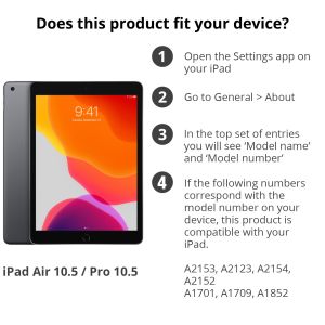 Gehard Glas Pro Screenprotector iPad Air 3 (2019) / Pro 10.5 (2017)