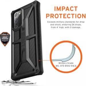 UAG Monarch Backcover Galaxy Note 20 Ultra - Carbon Fiber