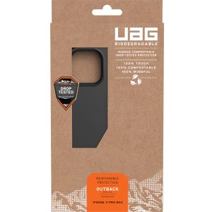 UAG Outback Backcover iPhone 11 Pro Max - Zwart