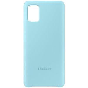 Samsung Originele Silicone Backcover Galaxy A71 - Blauw