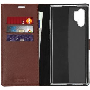 Valenta Leather Bookcase Samsung Galaxy Note 10 Plus - Bruin