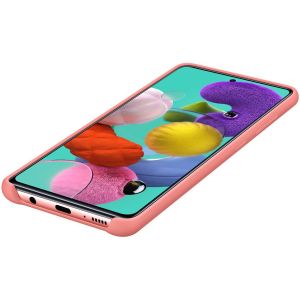 Samsung Originele Silicone Backcover Samsung Galaxy A51 - Roze