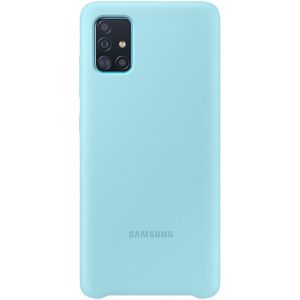 Samsung Originele Silicone Backcover Samsung Galaxy A51 - Blauw