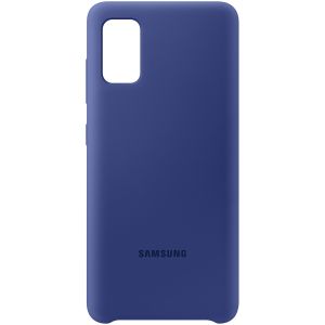 Samsung Originele Silicone Backcover Galaxy A41 - Blauw