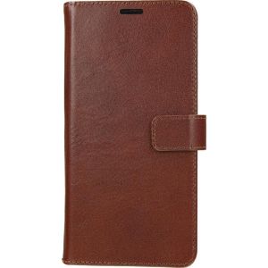 Valenta Leather Bookcase Samsung Galaxy A41 - Bruin