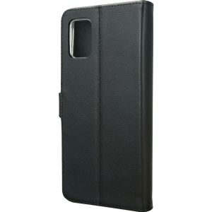 Valenta Leather Bookcase Samsung Galaxy A51 - Zwart
