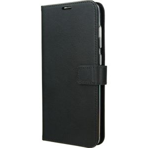 Valenta Leather Bookcase Samsung Galaxy A71 - Zwart