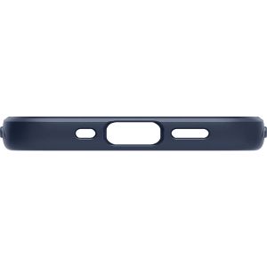 Spigen Liquid Air Backcover iPhone 12 (Pro) - Donkerblauw