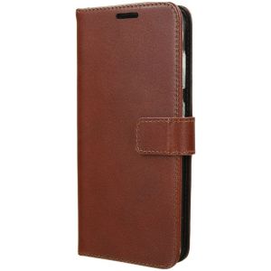 Valenta Leather Bookcase Samsung Galaxy S20 Plus - Bruin