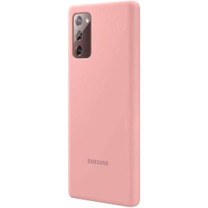 Samsung Originele Silicone Backcover Galaxy Note 20 - Mystic Bronze