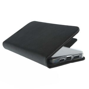 Valenta Leather Bookcase iPhone 12 Mini - Zwart