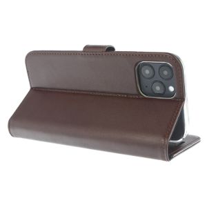 Valenta Leather Bookcase iPhone 12 Pro Max - Bruin