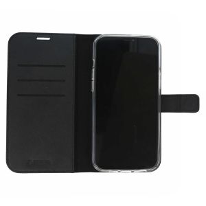 Valenta Leather Bookcase iPhone 12 Pro Max - Zwart