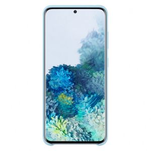 Samsung Originele Silicone Backcover Galaxy S20 - Lichtblauw