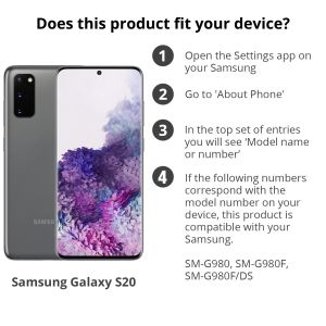Samsung Originele Silicone Backcover Galaxy S20 - Grijs